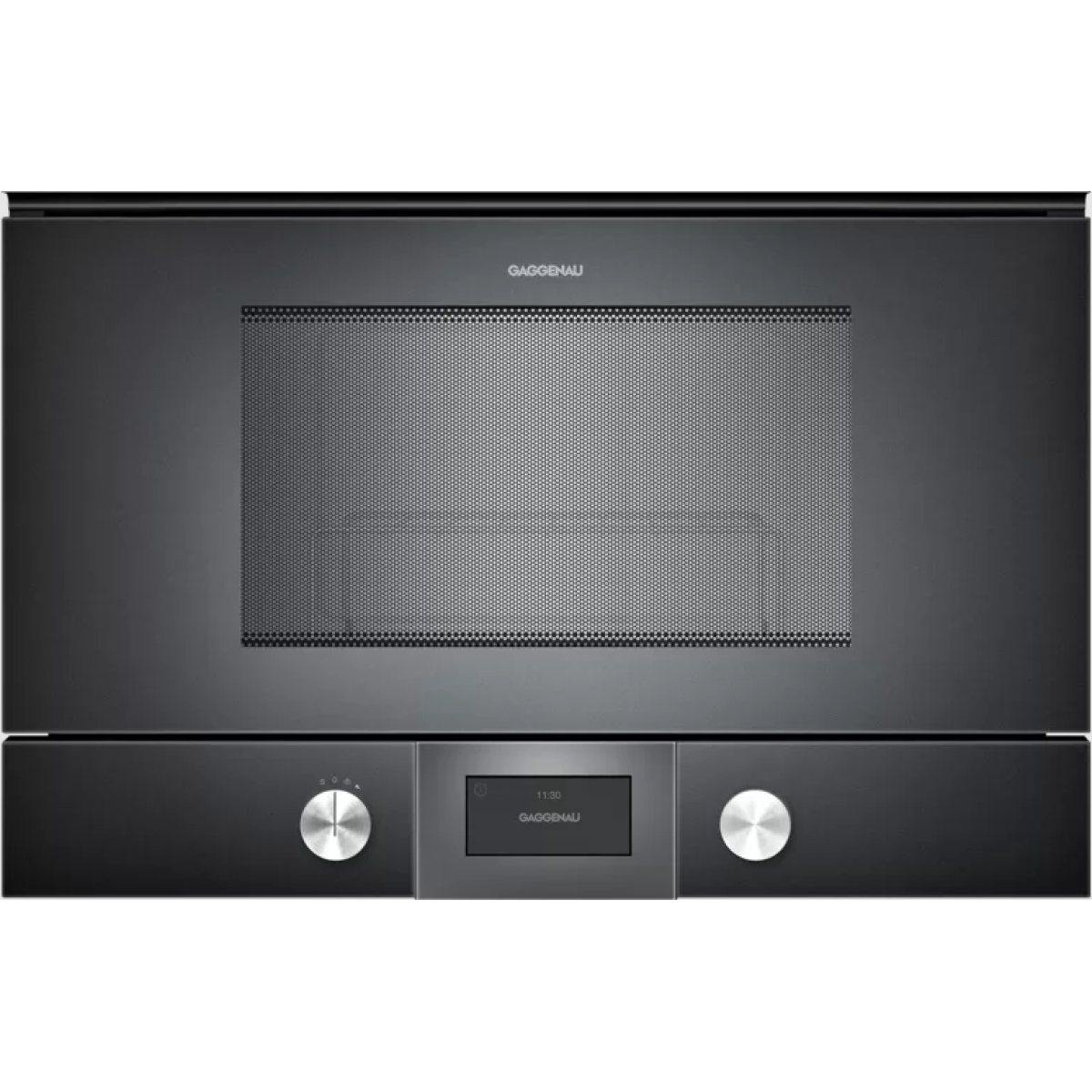Gaggenau BMP224-100 200 系列 60厘米 21公升 嵌入式微波爐 (右門鉸) (碳黑色)